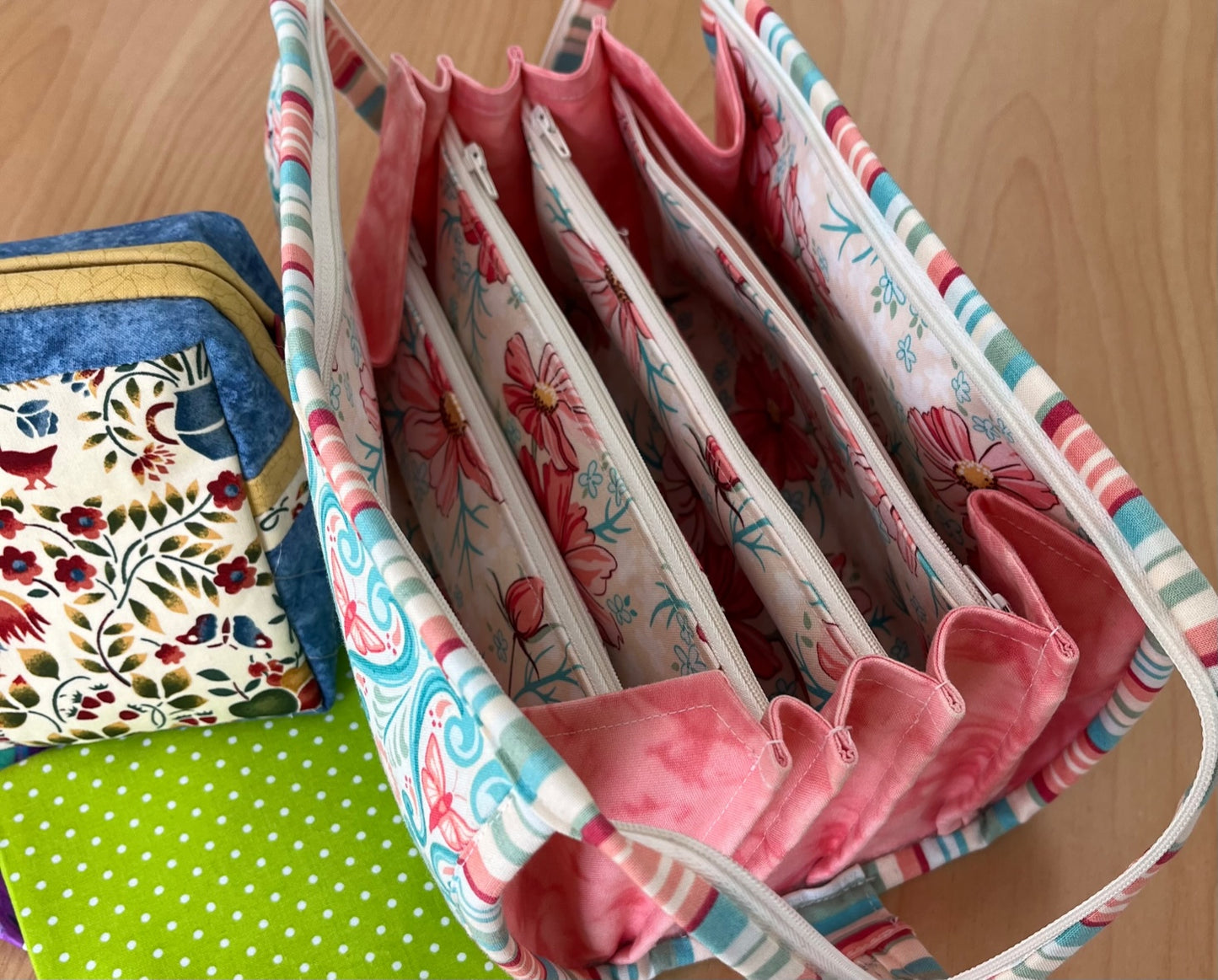 CLASS: Five Zipper Tool Pouch