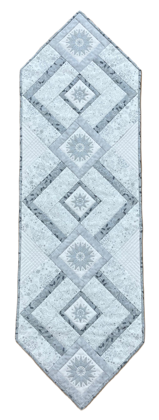 CLASS: Silver Frost Table Runner
