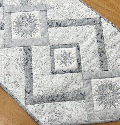 CLASS: Silver Frost Table Runner