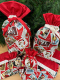 CLASS:  Christmas Fabric Gift Bags