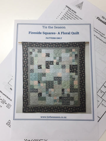 Fireside Squares Quilt pattern