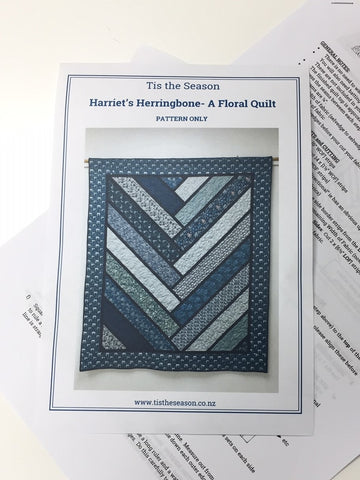 Harriet's Herringbone Quilt pattern